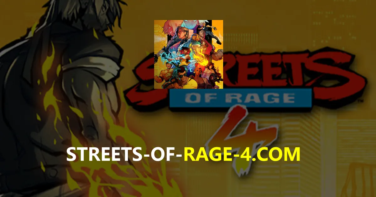 streets of rage 4